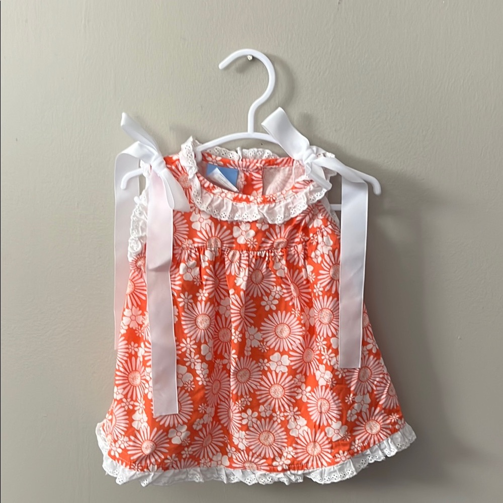 Bella Bliss Floral Baby Dress with Bloomers